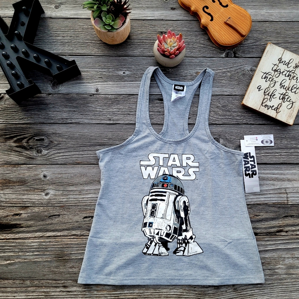 Star Wars R2-D2 Racerback Tank - Picture 13 of 13